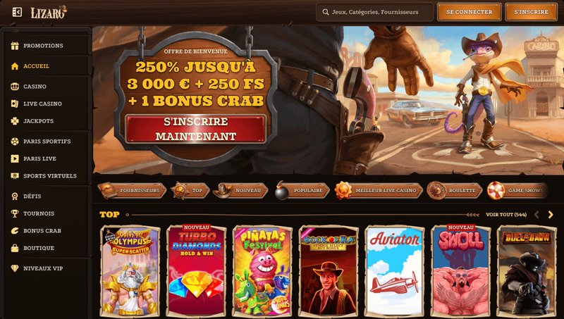 Lizaro Casino : Bonus sans dépôt, application et connexion en ligne France, lizaro casino en ligne